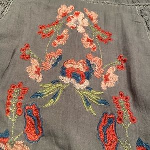 Free People xs gray dress